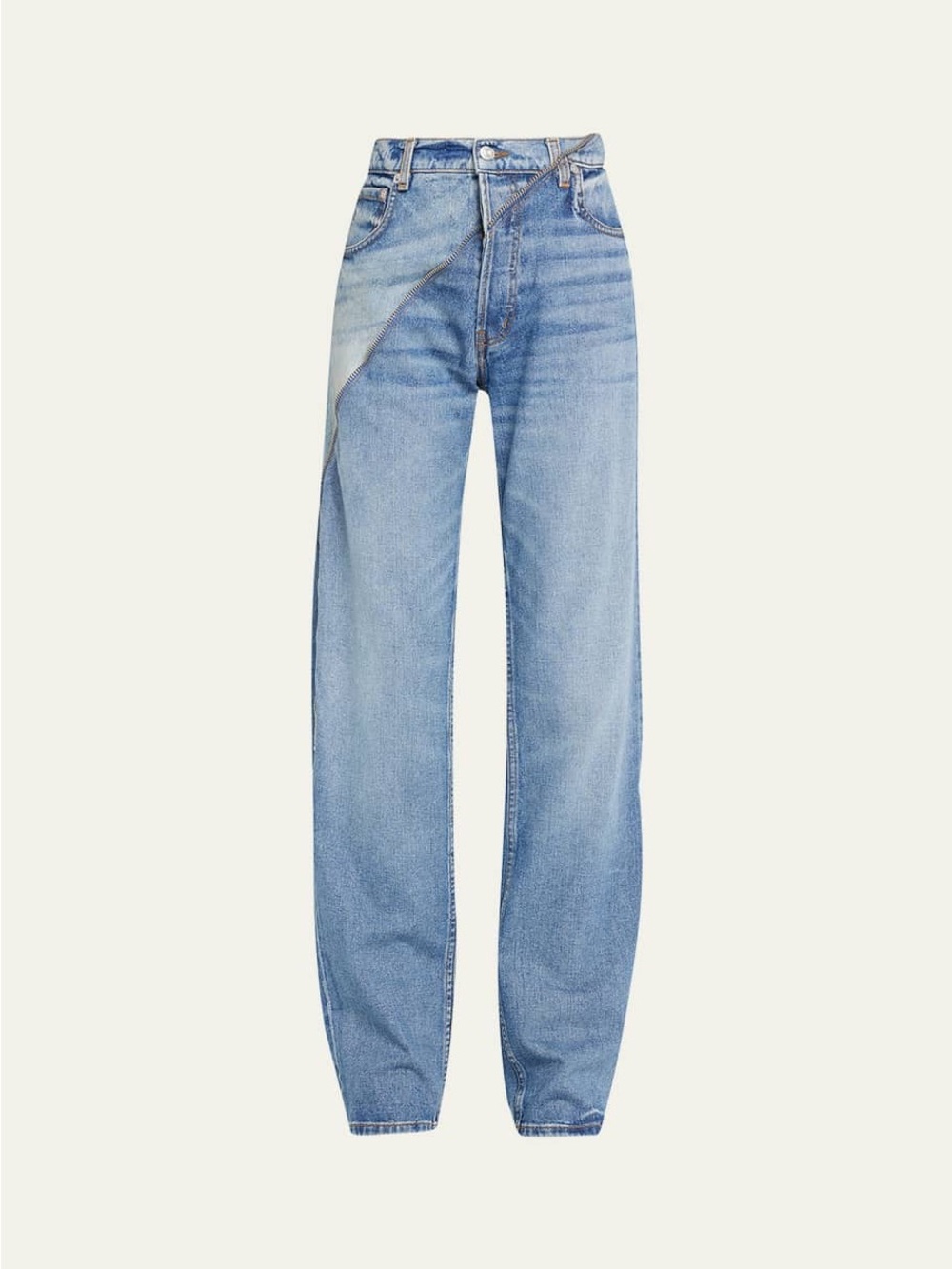 EB Denim Gemini tapered zip jean